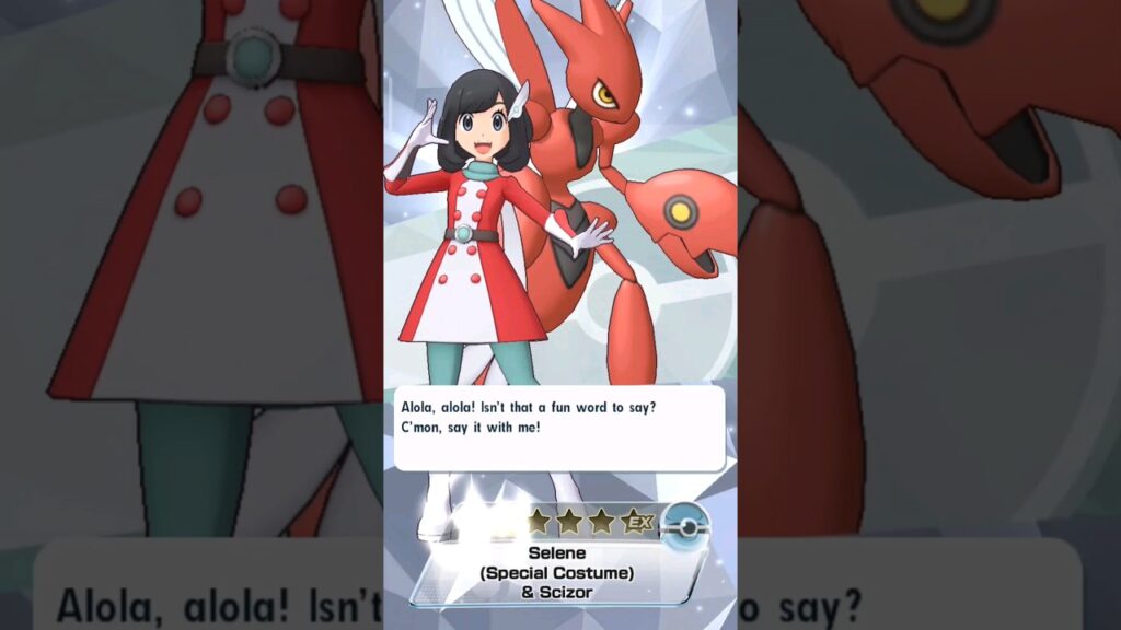 Selene and Scizor #pokemonmasters  #pokemon #gaming