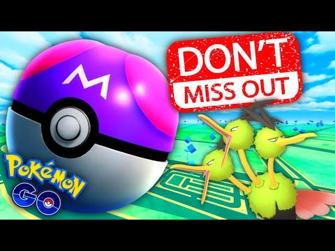 *FREE MASTER BALL FOR EVERYONE* NEW flash flying event for Pokemon GO