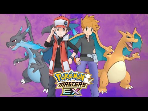 Mixed Blue vs Sygna Suit Red 3/5 Comparison. Pokemon Masters EX.