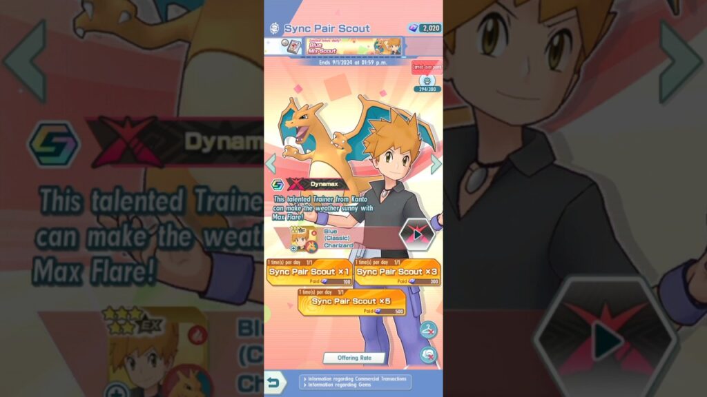 MIX BLUE AT SCOUT POINTS OR..? | Day 5 | Pokemon Masters EX #shorts #pokemonmasters