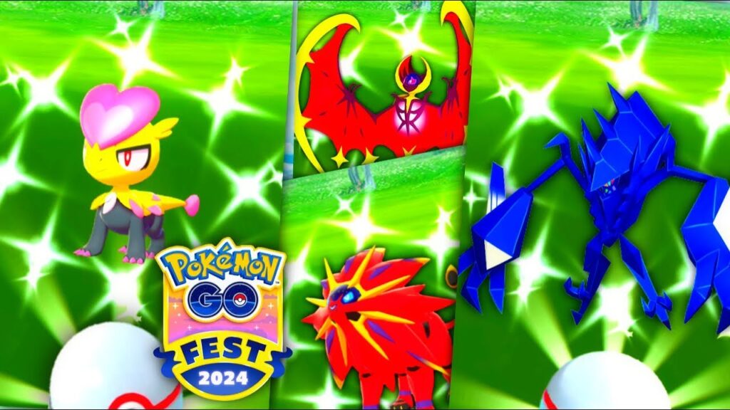 *ONLY THINGS I CARE ABOUT IN GO FEST 2024* Shiny Necrozma, Shiny Solgaleo & Marshadow in Pokemon GO