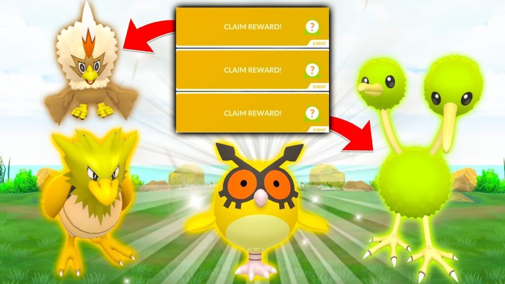 NEW FLOCK TOGETHER RESEARCH DAY IN POKEMON GO! Five Shiny BOOSTED Pokemon Featured!