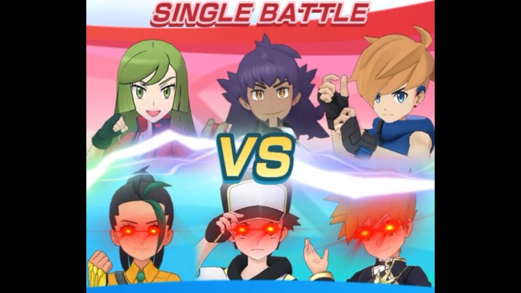 Pre-Sync Leon With Nemona-SST Red-NC Blue | Pokemon Masters EX