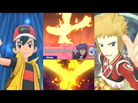 Leon's Unbeatable Blaze | Challenge the Strong | Ultimate Battle | Pokemon Masters EX