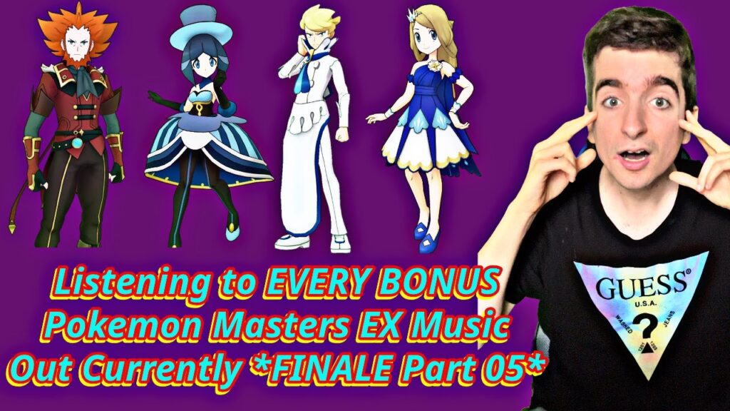 Reacting to EVERY BONUS Pokemon Masters EX Music Out Currently *FINALE Part 05*