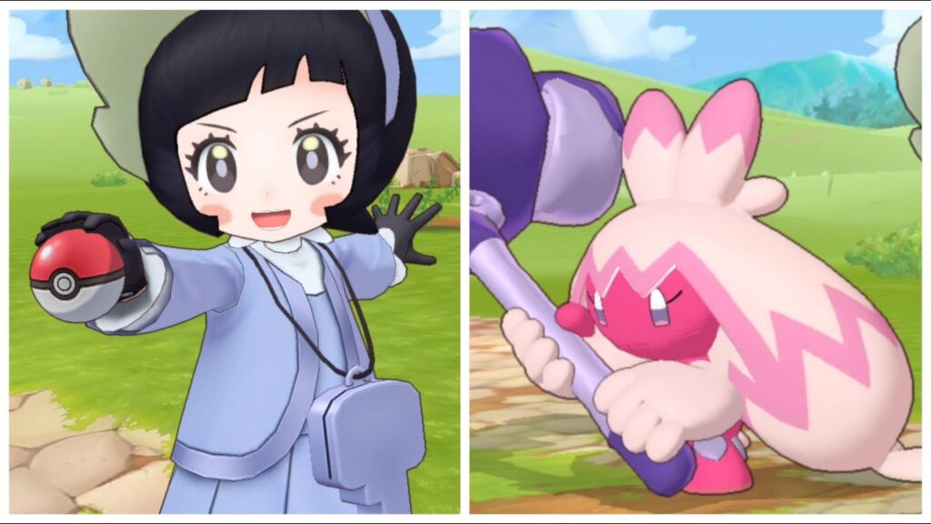 Pokemon Masters EX: Poppy The Smol Trainer With Smol Pokemon But Beeeg Hammer