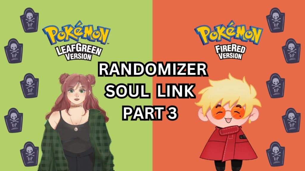will we become pokemon masters? | Pokemon Leaf Green Randomizer Soul Link with Johnny