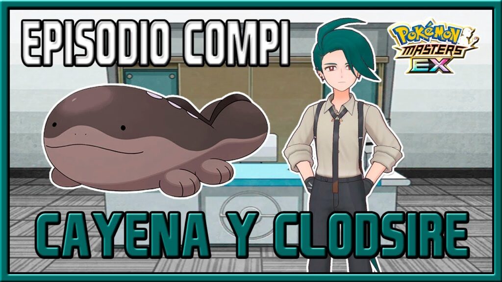 CAYENA Y CLODSIRE | EPISODIO COMPI + MOVIMIENTO COMPI | POKEMON MASTERS EX
