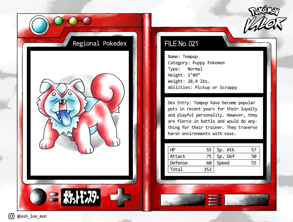 Korsai Route 2 Dog Pokemon