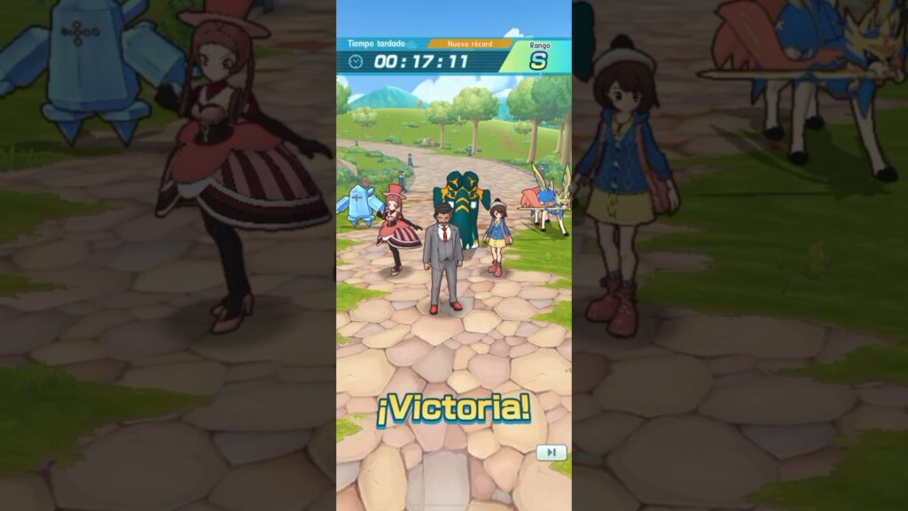 Evento Contrarreloj (Dura como el acero) 17 segundos -Pokemon Masters EX- #pokemon #pokemonmasters