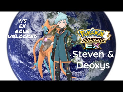 Sygna Suit Steven and Deoxys 4/5 Showcase. Pokemon Masters EX.