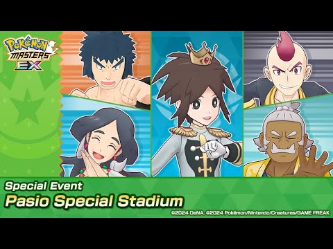 Pokemon Masters EX Pasio Special Stadium Master Mode 15K Pts Season 8 (Fairy Type)