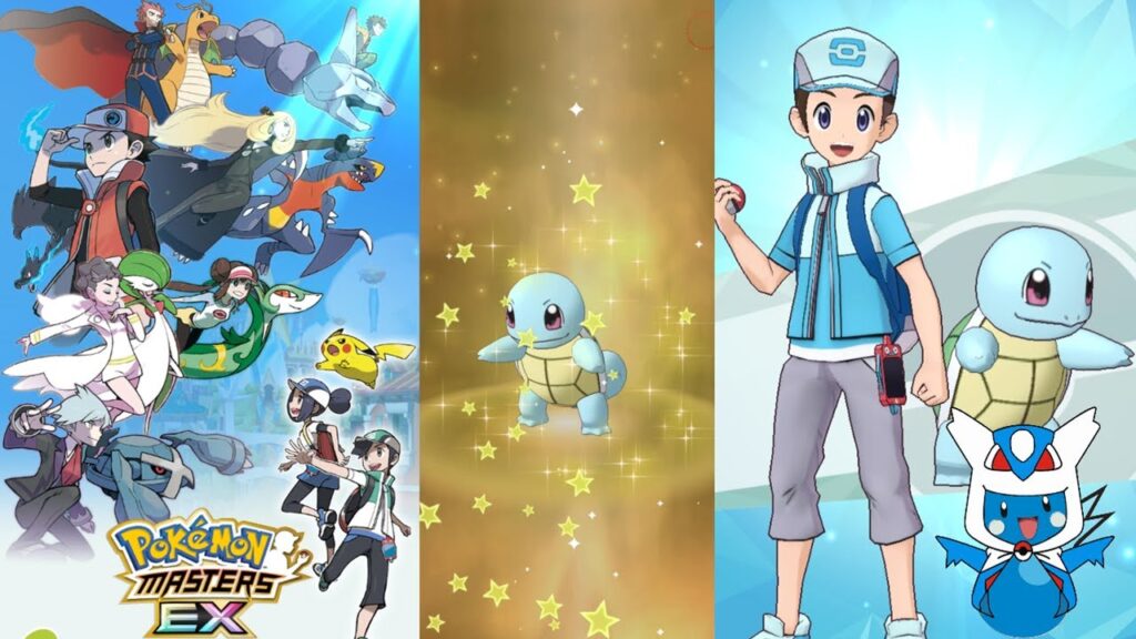 Pokemon Masters EX:  Shiny Squirtle Reaction