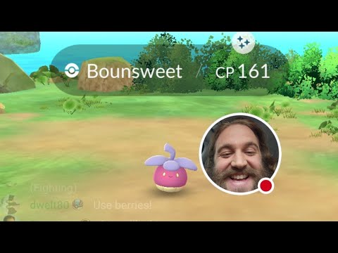 Bounsweet Community Day - Shiny Hunt - [LIVE] - Pokemon GO
