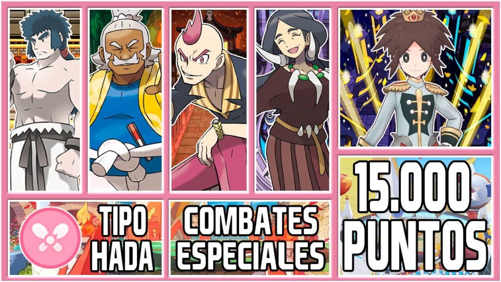 15K PUNTOS - COMBATES ESPECIALES DE HADA - POKEMON MASTERS EX