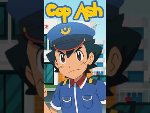 What If Ash was a Police Officer? #shorts #whatif #pokemon #anipoke #ashandpikachu #pokemonwhatif