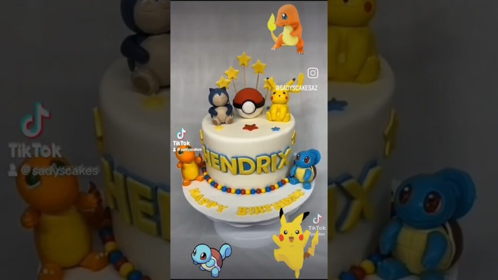 Pokemon Cake