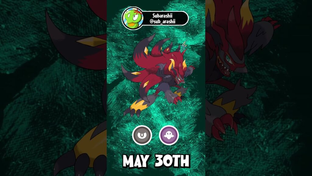 Mega Pokemon May Day 30