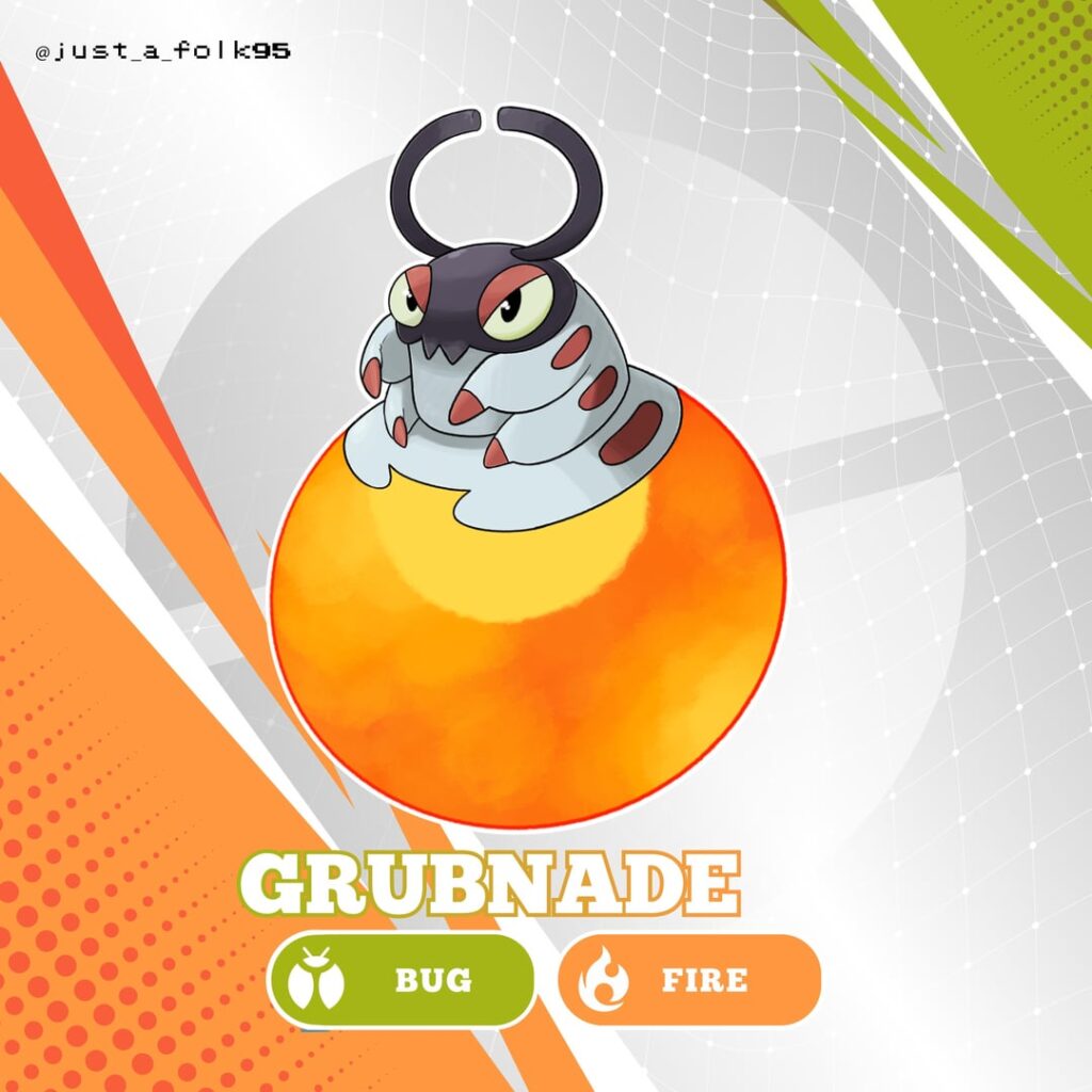 Grubnade, the lil bomb larva!