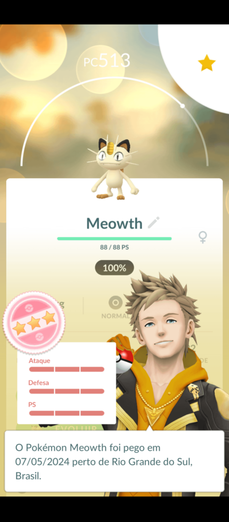 Found this 100% IV Meowth
