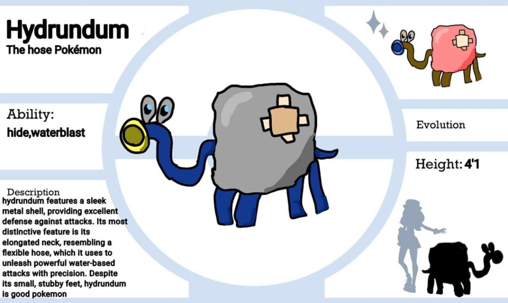 Young fakemon artist