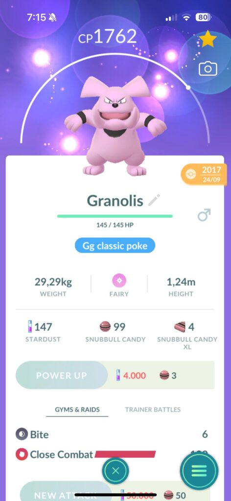 This dude was my most powerful Pokemon when I started