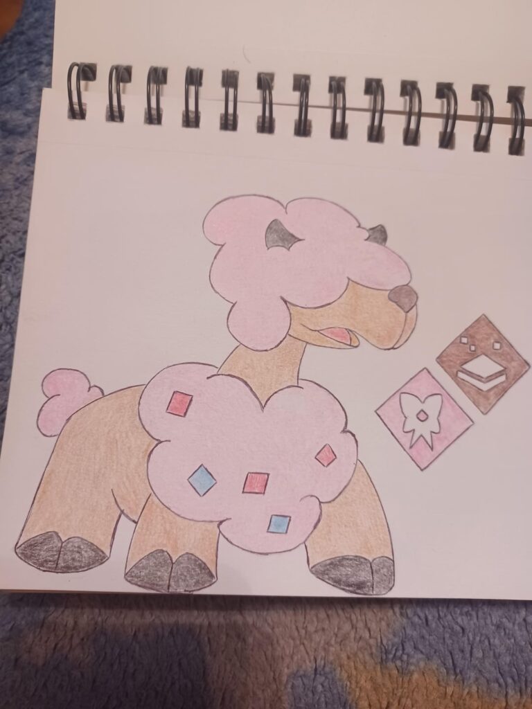 Meet OVENO,The Gem Sheep Pokemon. A Convergent species of DEINO based on Dolly,the Sheep that was cloned.