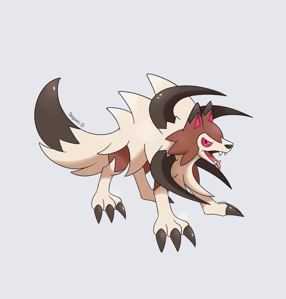 Mega Lycanroc. What types would you give them?