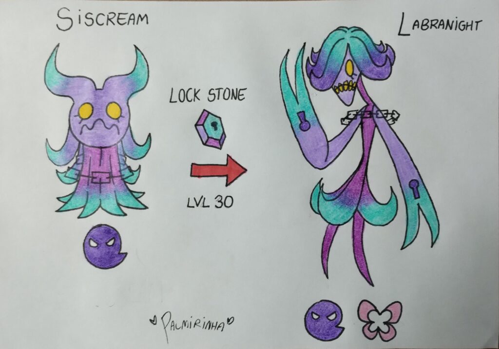Siscream and Labranight, The locked pokemon