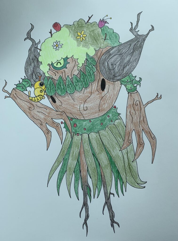 Replace the D with a B and you get Barkrai, a Grass/Fairy Type