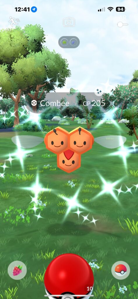 Transferred a shiny female comber, how do I move on?