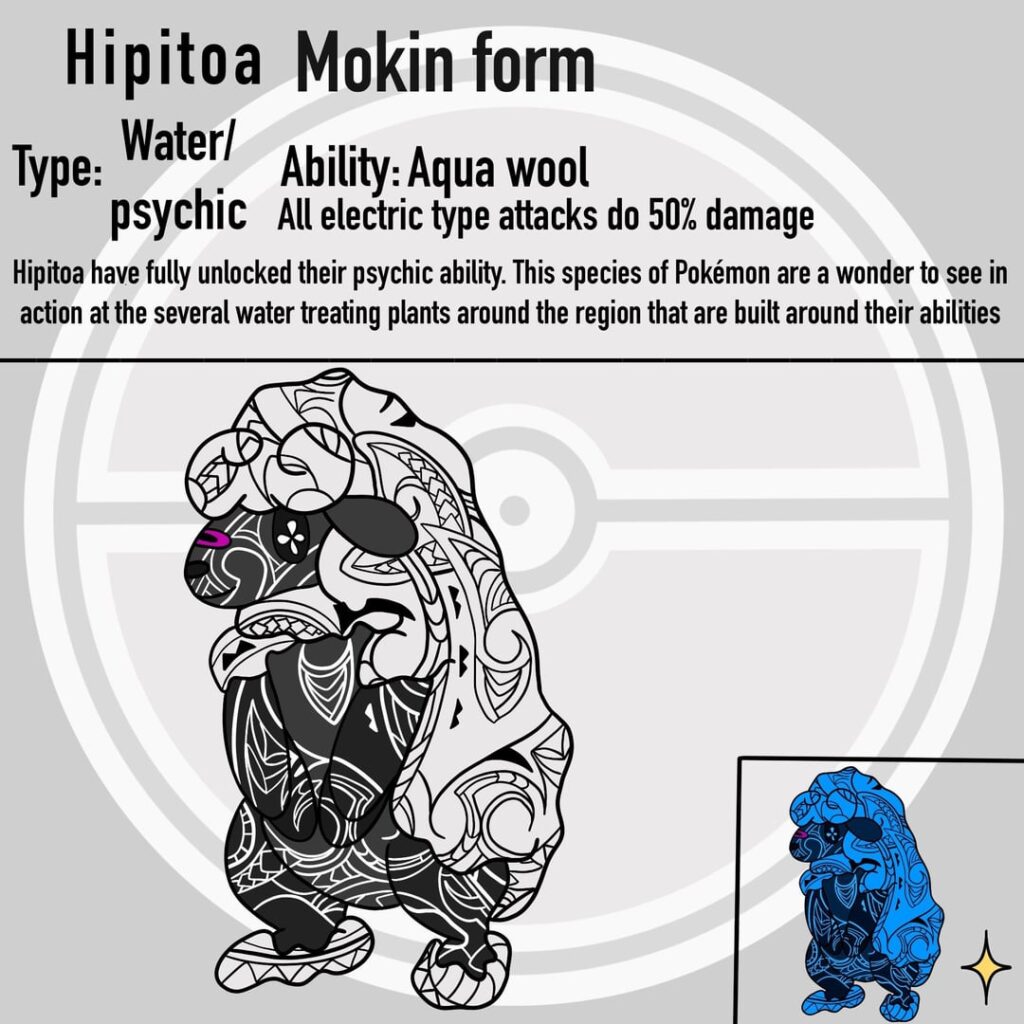 Gimmick of my zealandia region. Mokin forms based on the traditional Maori tattoos called a moko