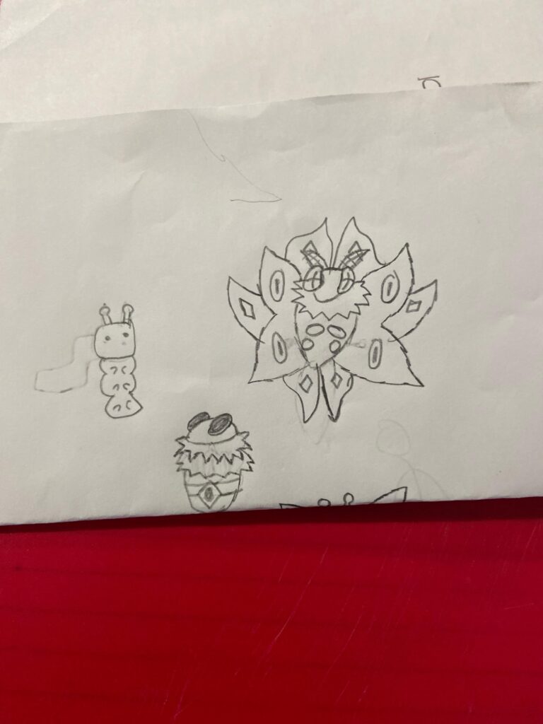 I made a fakemon based on the Venezuelan Poodle Moth