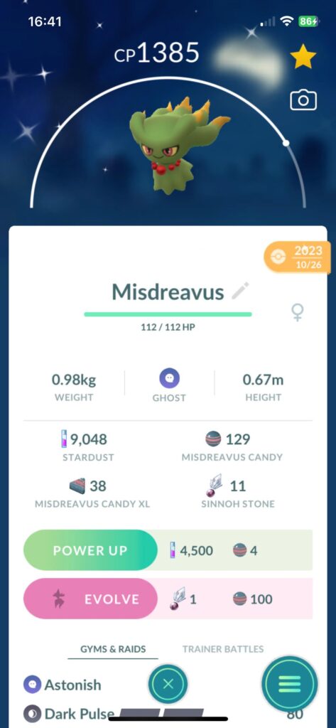 Which shiny pokemon do you refuse to evolve?