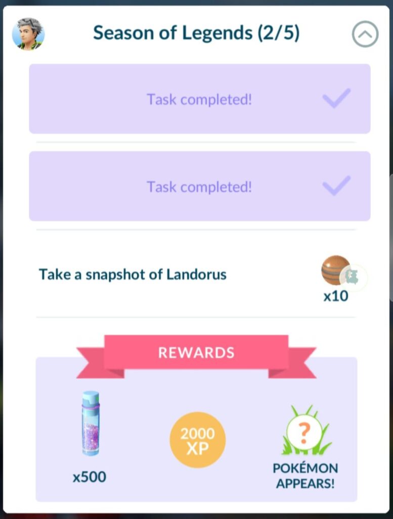 Take a snapshot of Landorus