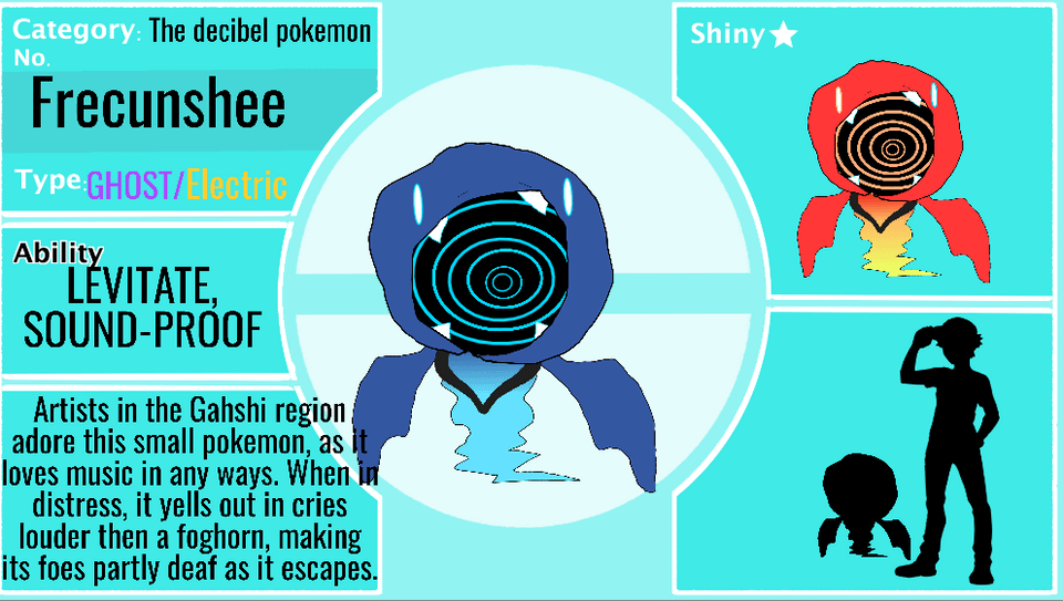 Meet Frecunshee and Shredread, the sound-loving specters of gahshi!