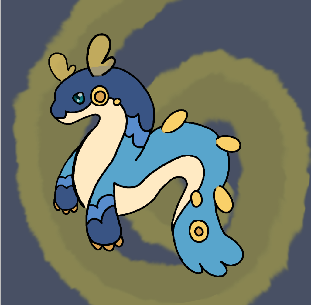 Help naming this lil goober please, final Evo to my water starter
