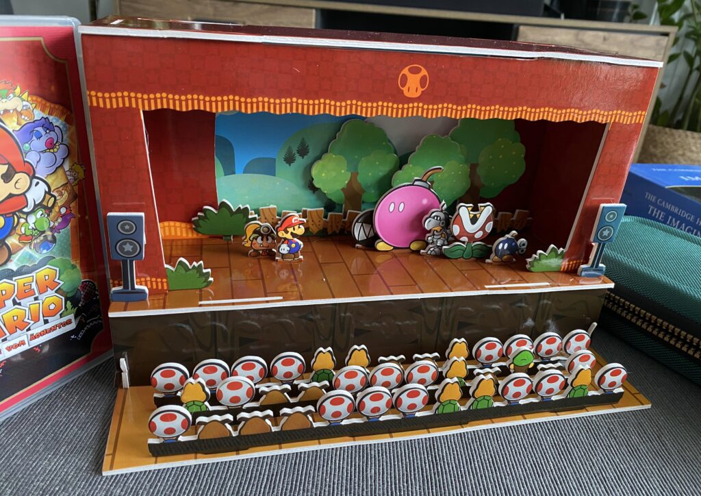 Nintendo Europe pre order bonus for Paper Mario came this morning