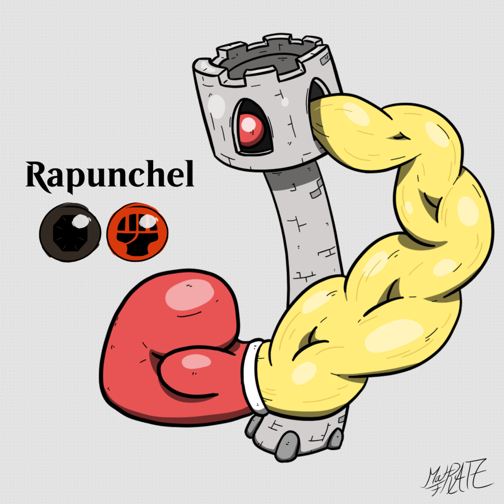 Pokémon x Disney - Rapunchel
