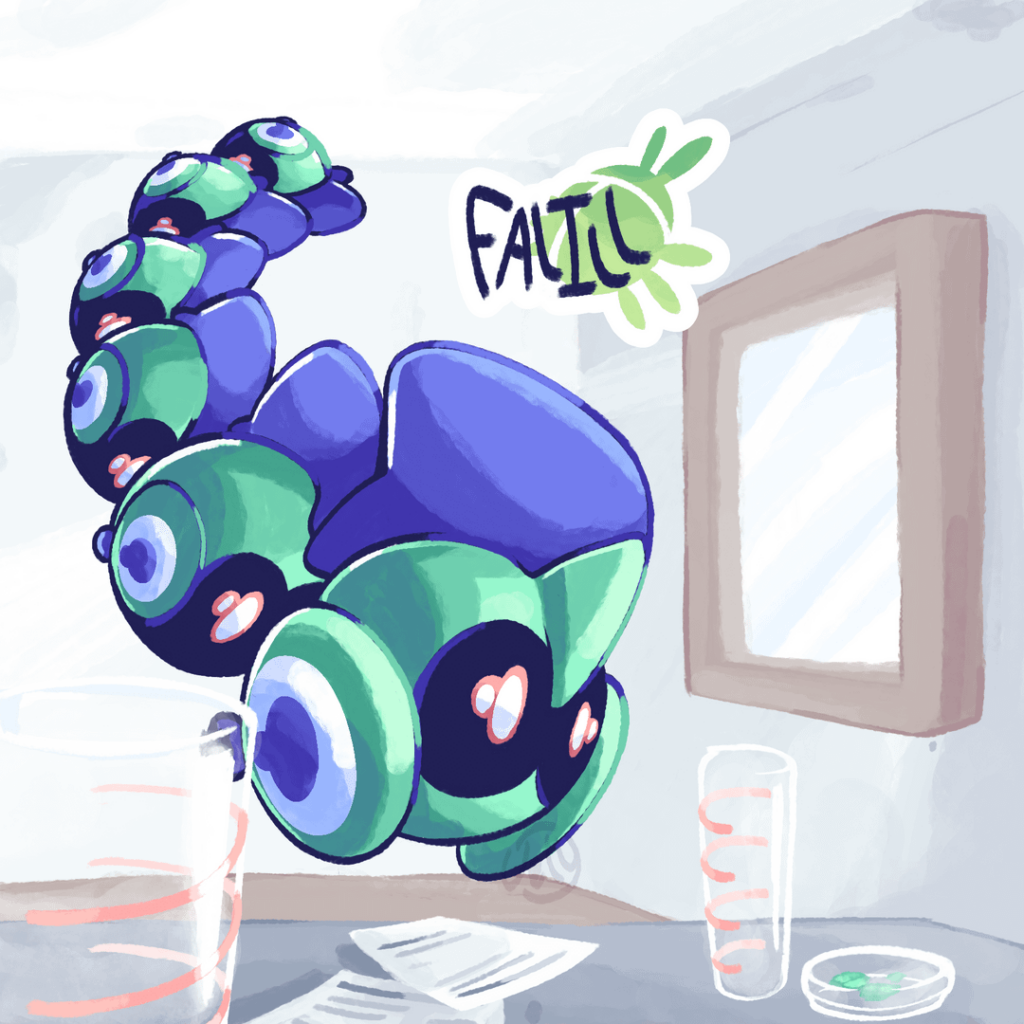 Falill (Bug) - a convergent of Falinks based on streptococcus bacteria! 2nd image is the shiny.