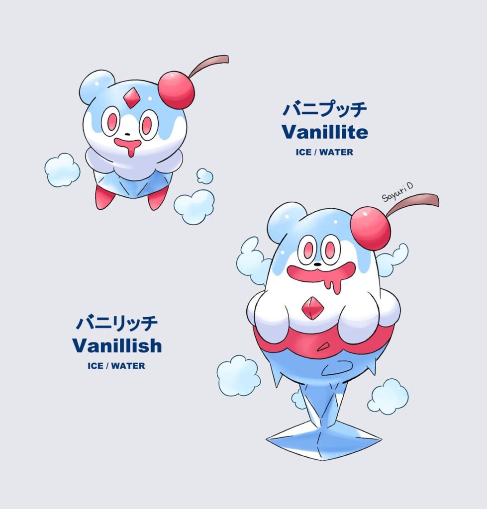Regional Vanillite, Vanillish and a new evolution!