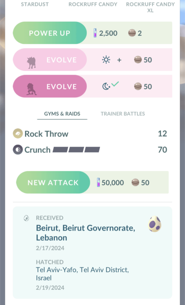 That time I went behind enemy lines to steal a Rockruff egg