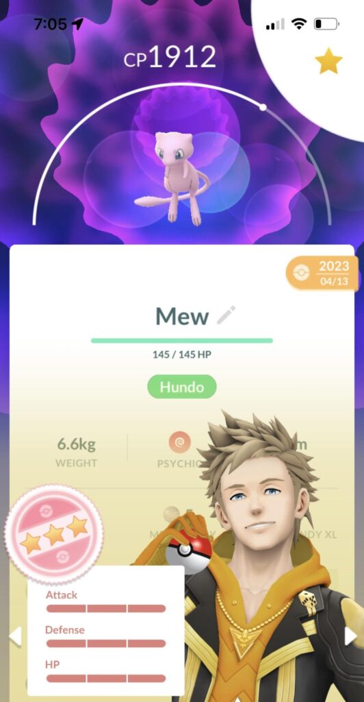 Think I hit the Mew lottery