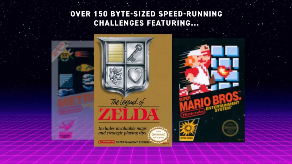 Nintendo World Championships: NES Edition includes over 150 Speed Running Challenges from 13 NES classics