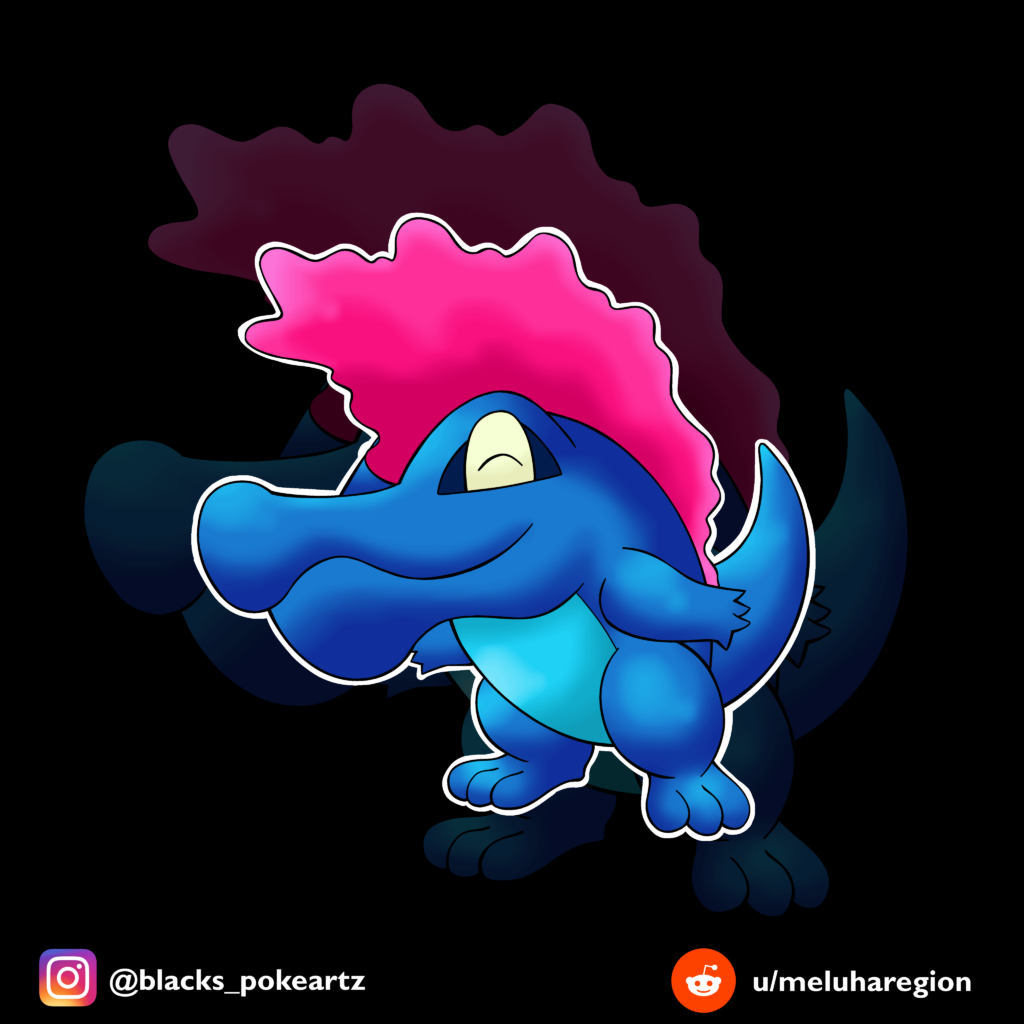 Regional Totodile (OC)