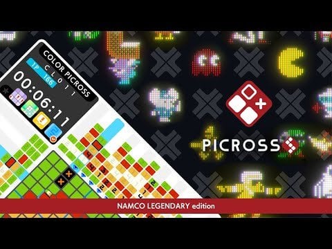 PICROSS S NAMCO LEGENDARY edition Trailer (Nintendo Switch)