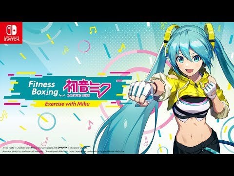 Fitness Boxing feat. HATSUNE MIKU English Release is July 12th