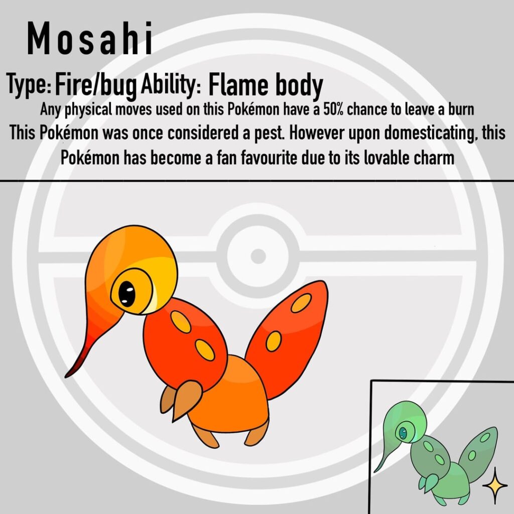 Fire starters for my Zealandia fakemon region