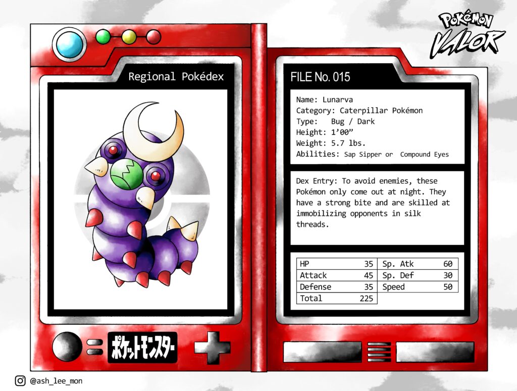 Korsai Route 1 Bug Pokemon