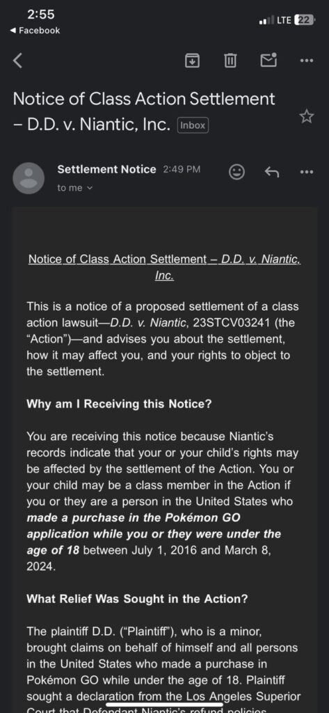 Class action lawsuit you say…